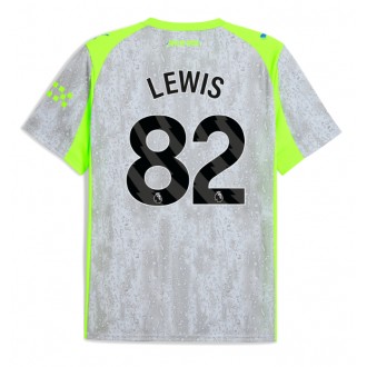 Manchester City Rico Lewis #82 Tredjedrakt 2025-26 Kortermet Manchester City Rico Lewis #82 Tredjedrakt 2025-26 Kortermet